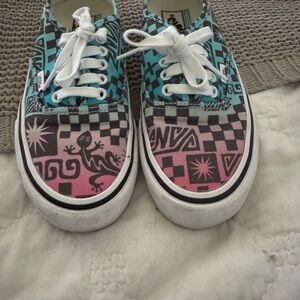 Vans Multicolor Patterned Sneakers